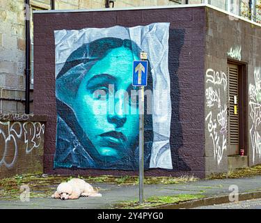 Glasgow, Scozia, Regno Unito. 19 settembre 2024. Meteo nel Regno Unito: Soleggiato e caldo quando torna l'estate. Credit Gerard Ferry/Alamy Live News Foto Stock