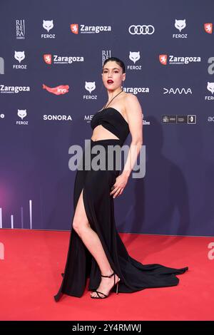 Nerea Barros partecipa ai Feroz Awards 2023 - Red Carpet all'Auditorium il 28 gennaio 2023 a Saragozza, Spagna. Foto Stock