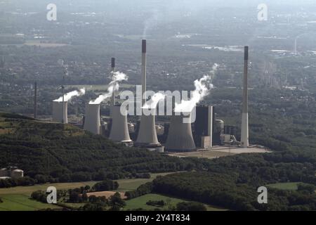 Centrale elettrica EON Gelsenkirchen Scholven Foto Stock