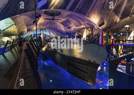 Seaplane Harbour (Lennusadam), un museo marittimo a Tallinn, Estonia, Europa Foto Stock