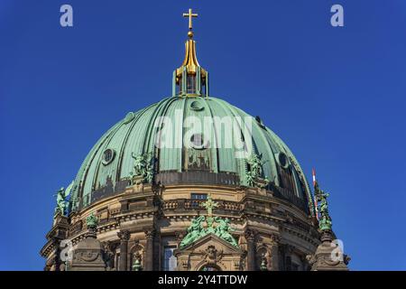 Cattedrale di Berlino sull'Isola dei Musei di Berlino, Germania, Europa Foto Stock