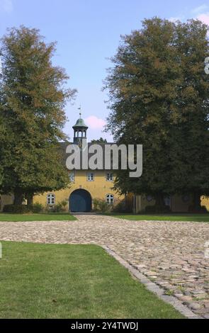 La tenuta di Jersbek si trova nello Schleswig-Holstein, 20 chilometri in direzione nord-est da Amburgo, Germania, girato nel 2014 Foto Stock