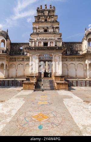 Pushkar, Rajasthan, India. Il Tempio Rangji a Pushkar. Foto Stock