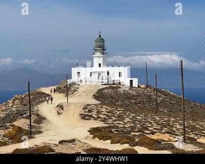 Isola di Mykonos Grecia Foto Stock