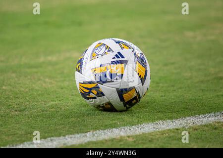 Nashville, Stati Uniti. 18 settembre 2024. Il Chicago Fire FC gioca a Nashville SC al GEODIS Park di Nashville, Tennessee, il 18 settembre 2024. (Foto di Kindell Buchanan/Sipa USA) credito: SIPA USA/Alamy Live News Foto Stock