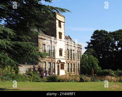 Canons Ashby Gardens, Northamptonshire Foto Stock