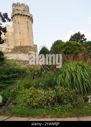 The Mill Garden - English Cottage Garen, Warwick Foto Stock