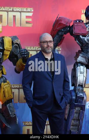 LONDRA, REGNO UNITO, 19 ° SEPTMBER,2024. JOSH COOLEY arriva alla proiezione britannica di TRANSFORMERS ONE 2024, CINEWORLD, Leicester Square, Londra. UK Credit Baz Seal/Alamy Live News Foto Stock