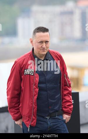 Fermin Muguruza ha partecipato alla Photocall "Black is Beltza II" durante il 70° Festival Internazionale del Cinema di San Sebastian al Palazzo Kursaal il 23 settembre 2022 a Donostia / San Sebastian, Spagna. Foto Stock