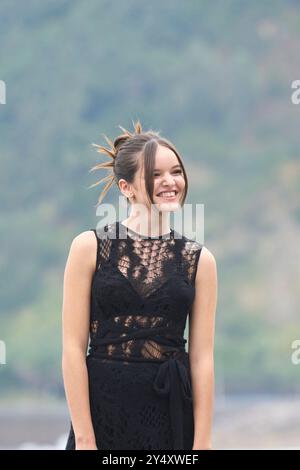 Zoe Arnao ha partecipato a "Apagon" Photocall durante il 70° Festival Internazionale del Cinema di San Sebastian al Palazzo Kursaal il 23 settembre 2022 a Donostia / San Sebastian, SpainDonostia / San Sebastian. Spagna. 20220923,. Foto Stock