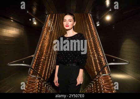 Maria Valverde posa una sessione di ritratto durante la promozione di Dias de Cine, a Matadero il 20 novembre 2019 a Madrid, Spagna. Foto Stock