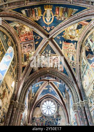 Galatina Puglia Italia. Chiesa romanica di Santa Caterina d'Alessandria. Foto Stock