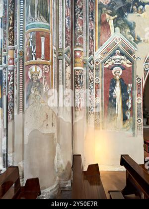 Galatina Puglia Italia. Chiesa romanica di Santa Caterina d'Alessandria. Foto Stock