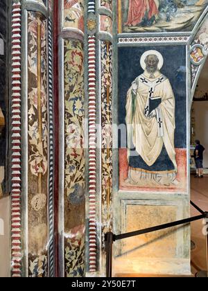 Galatina Puglia Italia. Chiesa romanica di Santa Caterina d'Alessandria. Foto Stock