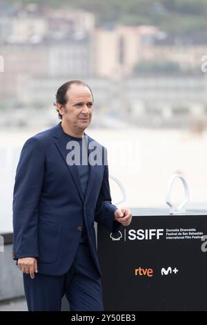 Luis Callejo ha partecipato alla Photocall "Apagon / Offworld" durante il 70° Festival Internazionale del Cinema di San Sebastian al Palazzo Kursaal il 24 settembre 2022 a Donostia / San Sebastian, Spagna. Foto Stock