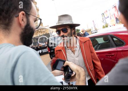 Leiva arriva al Maria Cristina Hotel durante il 70° Festival Internazionale del Cinema di San Sebastian il 16 settembre 2022 a Donostia / San Sebastian, Spagna. Foto Stock