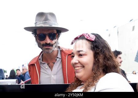 Leiva arriva al Maria Cristina Hotel durante il 70° Festival Internazionale del Cinema di San Sebastian il 16 settembre 2022 a Donostia / San Sebastian, Spagna. Foto Stock