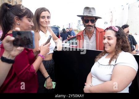 Leiva arriva al Maria Cristina Hotel durante il 70° Festival Internazionale del Cinema di San Sebastian il 16 settembre 2022 a Donostia / San Sebastian, Spagna. Foto Stock