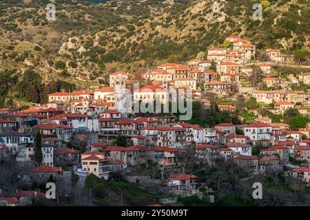 Dimitsana Village, Grecia Foto Stock