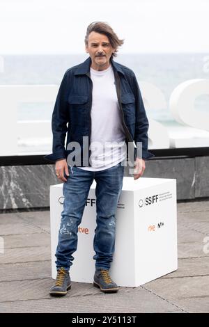 Fernando Tejero ha partecipato alla Photocall "Modelo 77" durante il 70° Festival Internazionale del Cinema di San Sebastian al Palazzo Kursaal il 16 settembre 2022 a Donostia / San Sebastian, Spagna. Foto Stock