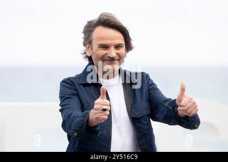 Fernando Tejero ha partecipato alla Photocall "Modelo 77" durante il 70° Festival Internazionale del Cinema di San Sebastian al Palazzo Kursaal il 16 settembre 2022 a Donostia / San Sebastian, Spagna. Foto Stock