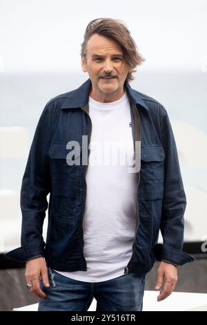 Fernando Tejero ha partecipato alla Photocall "Modelo 77" durante il 70° Festival Internazionale del Cinema di San Sebastian al Palazzo Kursaal il 16 settembre 2022 a Donostia / San Sebastian, Spagna. Foto Stock