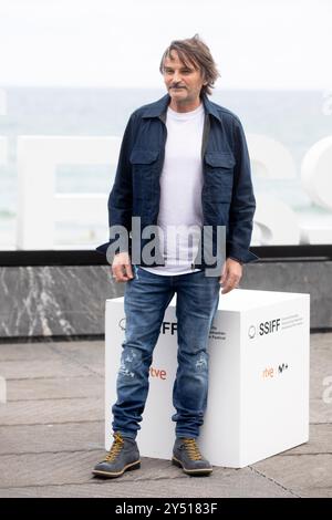 Fernando Tejero ha partecipato alla Photocall "Modelo 77" durante il 70° Festival Internazionale del Cinema di San Sebastian al Palazzo Kursaal il 16 settembre 2022 a Donostia / San Sebastian, Spagna. Foto Stock