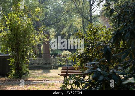 Il cimitero di Dorotheenstadt - il cimitero delle parrocchie di Dorotheenstadt e Friedrichswerder - Mitte Berlin, Germania Foto Stock