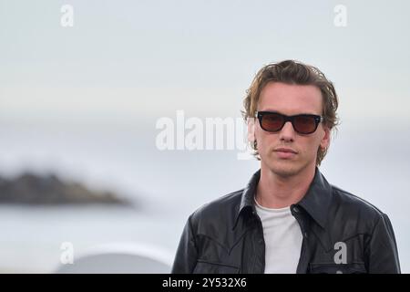 20 settembre 2024, Madrid, Madrid, Spagna: Jamie Campbell Bower ha partecipato a 'Emmanuelle' Photocall durante il 72° Festival Internazionale del Cinema di San Sebastian al Palazzo Kursaal il 20 settembre 2024 a Donostia / San Sebastian, SpainDonostia / San Sebastian. Spagna. 20240920, (Credit Image: © Jack Abuin/ZUMA Press Wire) SOLO PER USO EDITORIALE! Non per USO commerciale! Foto Stock