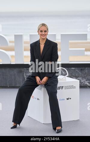 20 settembre 2024, Madrid, Madrid, Spagna: Noemie Merlant ha partecipato a 'Emmanuelle' Photocall durante la 72esima edizione del Festival Internazionale del Cinema di San Sebastian al Palazzo Kursaal il 20 settembre 2024 a Donostia / San Sebastian, SpainDonostia / San Sebastian. Spagna. 20240920, (Credit Image: © Jack Abuin/ZUMA Press Wire) SOLO PER USO EDITORIALE! Non per USO commerciale! Foto Stock