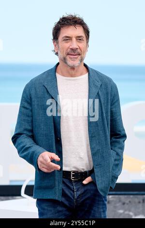 San Sebastian, Spagna. 20 settembre 2024. Javier Bardem partecipa al photocall per i Donostia Awards durante il 72° San Sebastian International Film Festival a San Sebastian, Spagna, il 20 settembre 2024. (Foto di COOLMedia/NurPhoto) credito: NurPhoto SRL/Alamy Live News Foto Stock