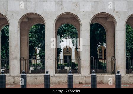 La Sinagoga di Dohany Street, conosciuta anche come la grande Sinagoga o Sinagoga Tabakgasse. Una congregazione e sinagoga ebraica neologa, situata a Dohany Foto Stock