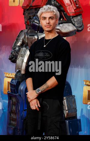 Stevie Ruffs partecipa alla prima europea Transformers One al Cineworld di Leicester Square, Londra. Foto Stock