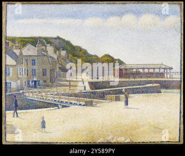 Port-en-Bessin. Georges Seurat. 1888. Foto Stock