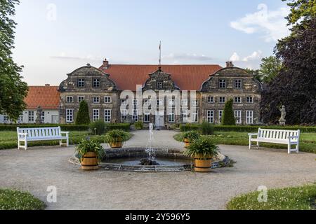 Foto dal parco del castello di Blankenburg Foto Stock