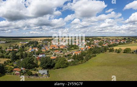 Immagini impressioni da Schielo nella città di Harz Harzgerode Foto Stock