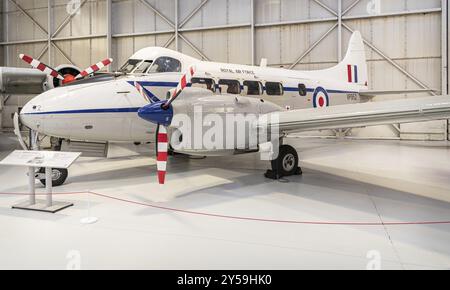 De Havilland Devon, RAF-Museum, Cosford Foto Stock