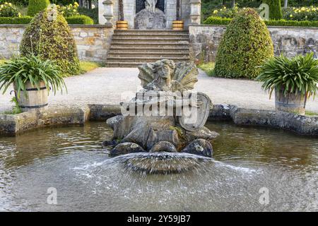 Foto dal parco del castello di Blankenburg Foto Stock