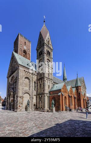 Cattedrale di Ribe, Danimarca, Europa Foto Stock