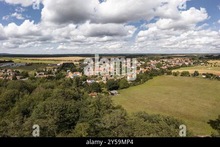 Immagini impressioni da Schielo nella città di Harz Harzgerode Foto Stock