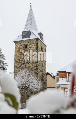 Impressioni da Ballenstedt sulle montagne Harz Foto Stock