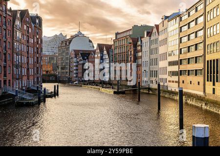 Immagini impressioni dalla città anseatica di Amburgo Foto Stock