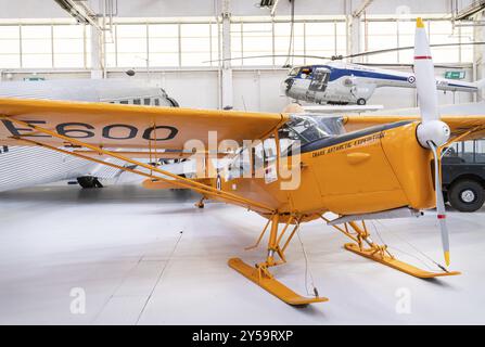 Auster T7 Antartico, Museo RAF, Cosford Foto Stock