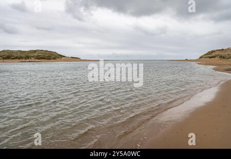 Mouth of the River Ythan, Newburgh, Scozia, Regno Unito, Europa Foto Stock