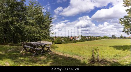 Immagini impressioni da Schielo nella città di Harz Harzgerode Foto Stock