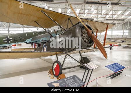 Sopwith 1Â½ Strutter, RAF Museum, Cosford (ricostruzione) Foto Stock