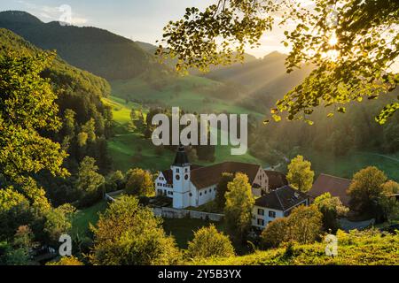 Monastero di Beinwil, Svizzera, Beinwil, Oberbeinwil, Soletta, Schwarzbubenland, Passwang, ortodosso Foto Stock