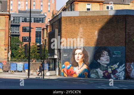 Old Street, Hackney, Londra EC1. Foto Stock