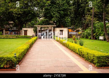 Bengaluru Karnataka India 9 settembre 2024 interni ed esterni di architettura del Palazzo estivo del Sultano Tipu a Bengaluru Karnataka Foto Stock
