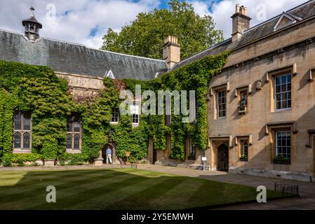 The Front Quad, Lincoln College, Oxford, Regno Unito Foto Stock